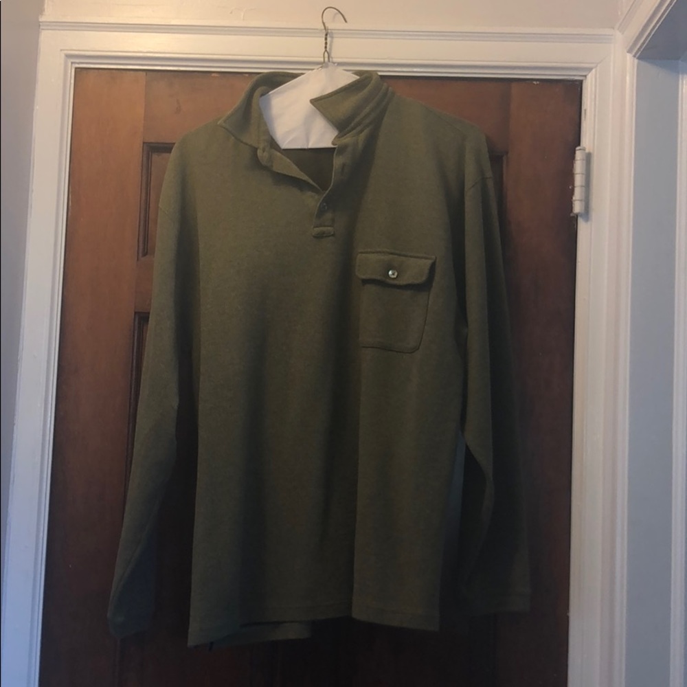 Indigo Palms Sweater- Size Large